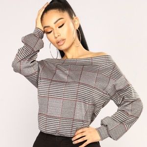 Fashion nova off shoulder top